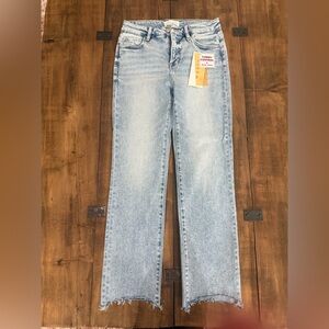 Women's Risen Light Blue Jeans